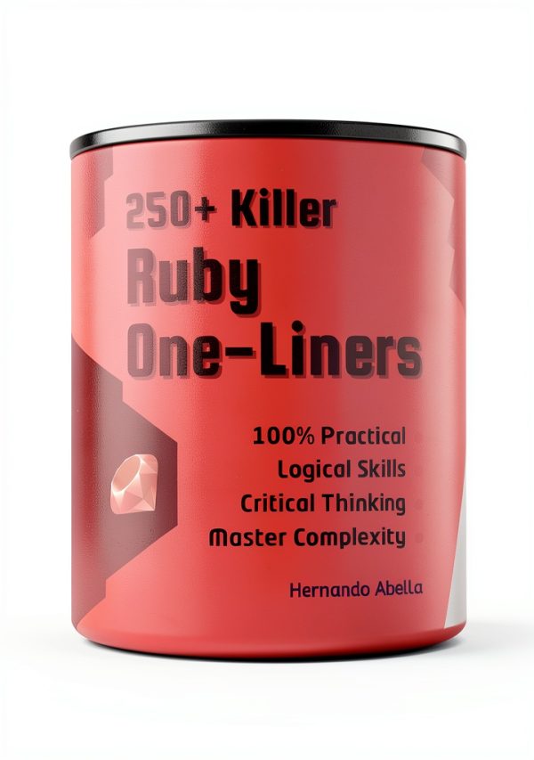 Ruby Programming Book 2 of 3: 250 KILLER ONE LINERS-0