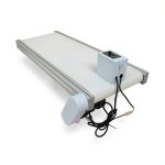 47.2inch PVC Belt Conveyor by BREVELTION Aluminum 7.9in Wide 110V 120W-0