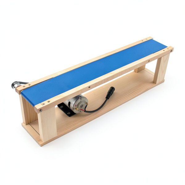 DIY Mini Desktop Conveyor Belt toptool AC 100-240V 5x70CM 0-6000RPM-1