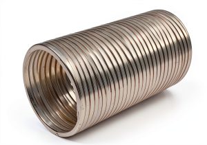 PVC Flexduct Rubber-Cal 12" ID x 12ft Clear Conveyor Belt-0