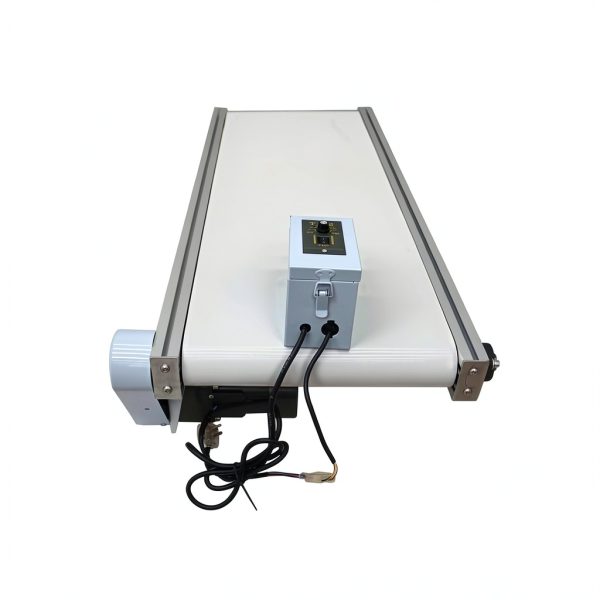 47.2inch PVC Belt Conveyor by BREVELTION Aluminum 7.9in Wide 110V 120W-5