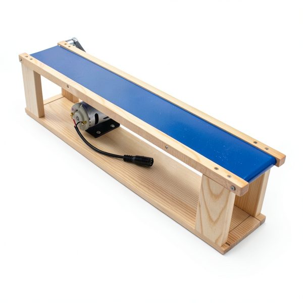 DIY Mini Desktop Conveyor Belt toptool AC 100-240V 5x70CM 0-6000RPM-3