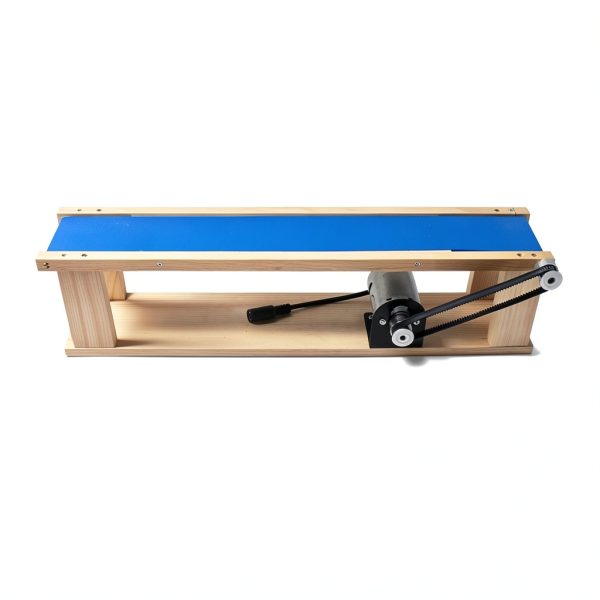 DIY Mini Desktop Conveyor Belt toptool AC 100-240V 5x70CM 0-6000RPM-4