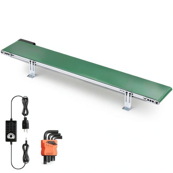 Belt Conveyor 39" Desktop by Moonshan Stepless Speed PVC Belt 11lb-0