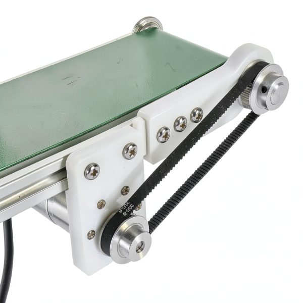 Aramox Mini Electric Conveyor Belt Adjustable Speed PVC Mini Belt-5