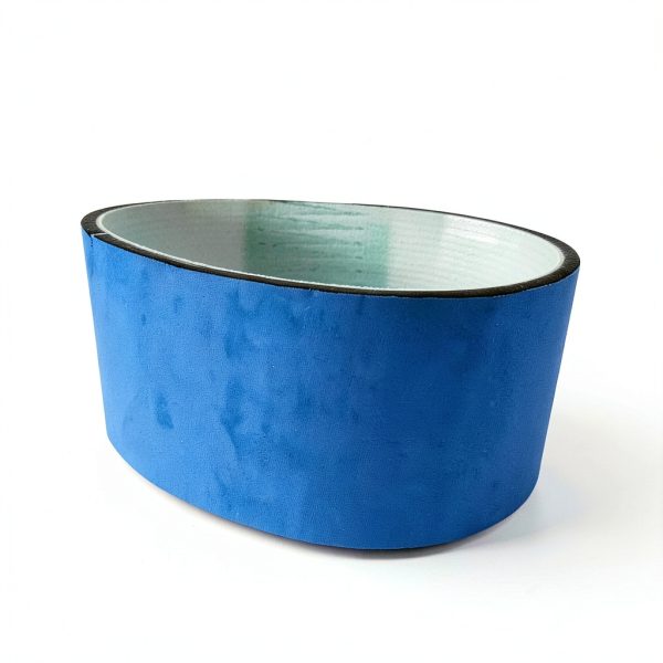 Blue Sponge Conveyor Belt 885mm by 150mm for Round Bottle Labeling-0