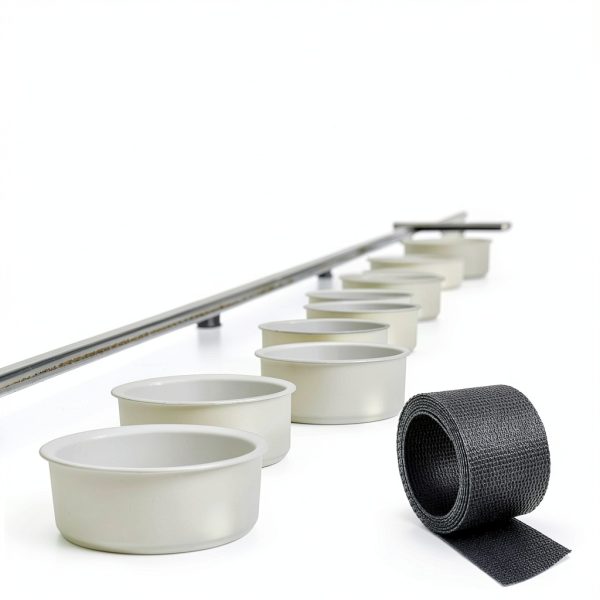 Conveyor Belt 4 Inch Wide Black PVK 150 Cover One Side 10 ft Lounsweer-4