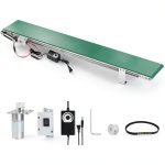 Belt Conveyor Kfurnikn PVC Adjustable Speed-0