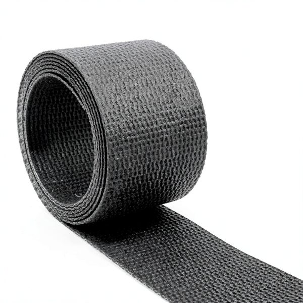 Conveyor Belt 4 Inch Wide Black PVK 150 Cover One Side 10 ft Lounsweer-1