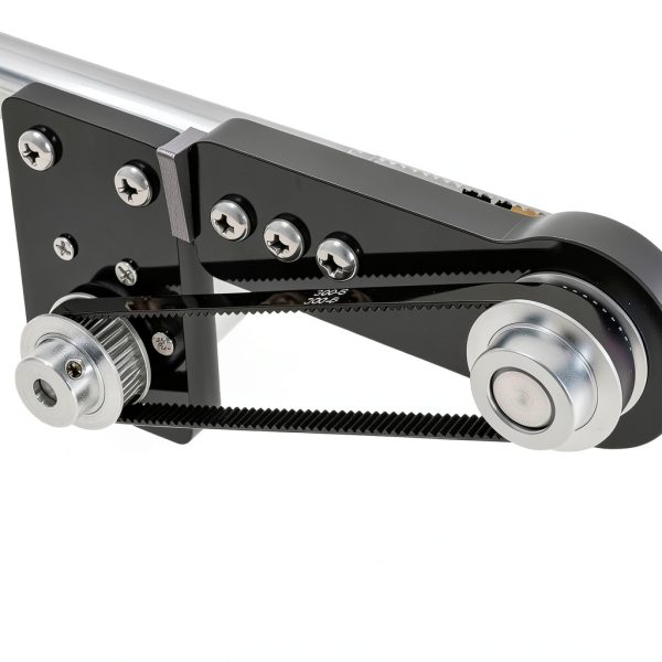 DC 12V Desktop Conveyor Belt by KZU 116RPM Adjustable Mini 19.7x3.9in-1