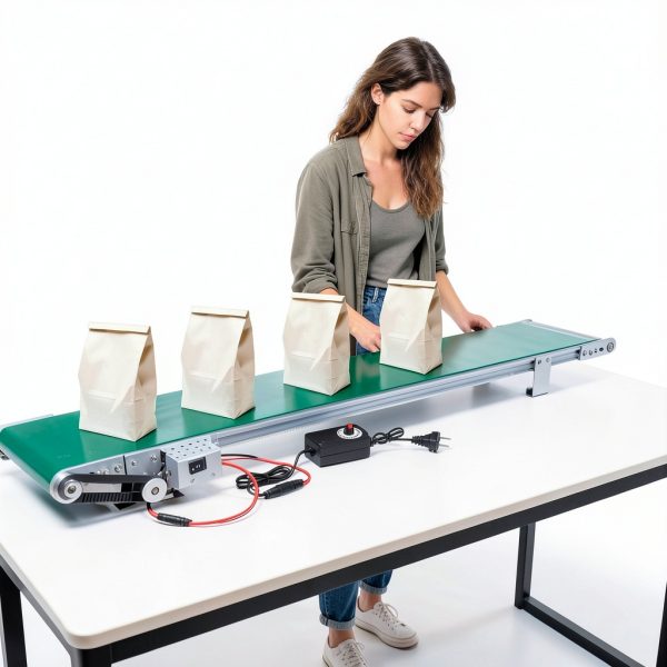 Belt Conveyor Kfurnikn PVC Adjustable Speed-7